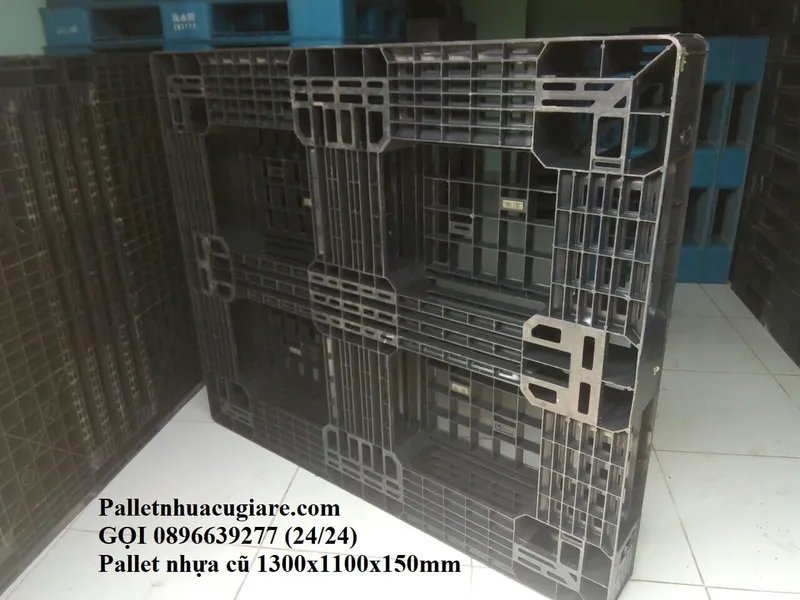 Sản phẩm palletnhuacu1300x1100x150mm 5 — Công Ty TNHH Công Nghiệp Đức Hòa — MST 0315517835