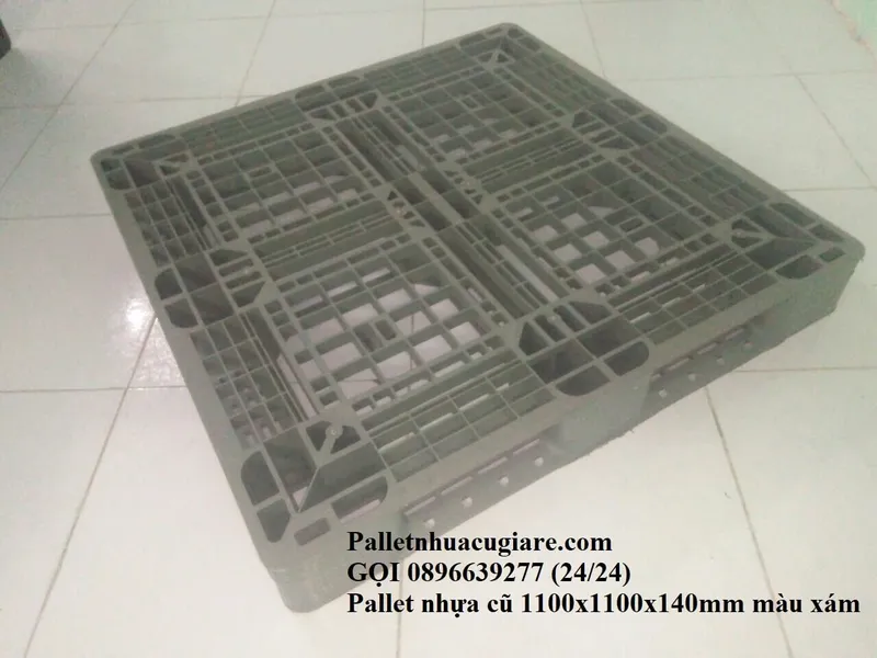 Sản phẩm palletnhuacu1100x1100x140mm 8 — Công Ty TNHH Công Nghiệp Đức Hòa — MST 0315517835