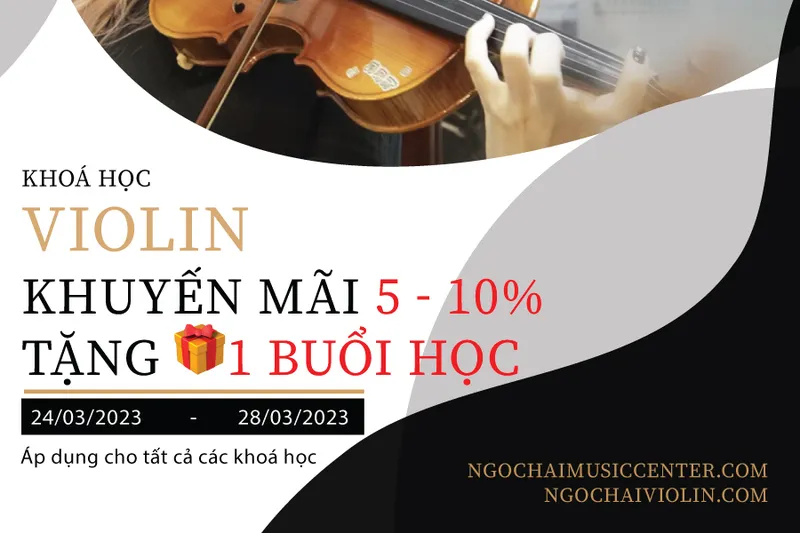Sản phẩm ctkm violin — Công Ty TNHH Ngọc Hải VIOLIN — MST 0315518081