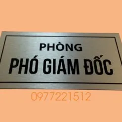 Sản phẩm lam bang ten phong ban tai TPHCM 247x247 — Công Ty TNHH TM DV Quảng Cáo Nguyễn Bá — MST 0315519134