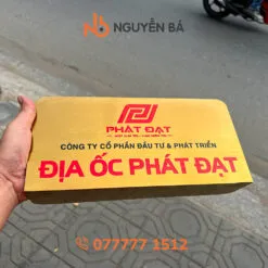 Sản phẩm bang ten dat ban 247x247 — Công Ty TNHH TM DV Quảng Cáo Nguyễn Bá — MST 0315519134