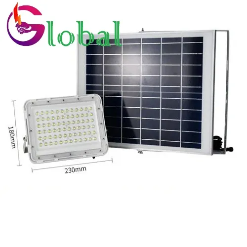 Sản phẩm đèn pha năng lượng mặt trời tổ ong trắng 100w — Công Ty CP Công Nghệ Chiếu Sáng Toàn Cầu — MST 0315520563