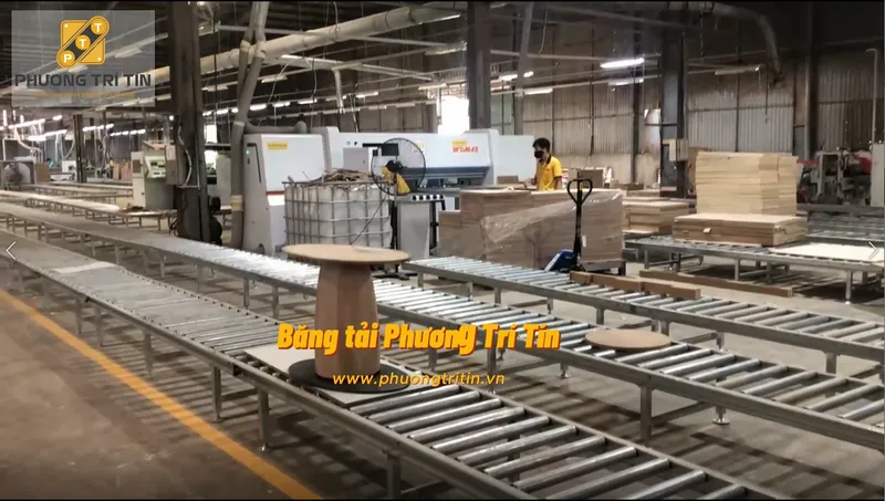 Sản phẩm He thong ban con lan nganh go — Băng Tải Phương Trí Tín - Công Ty TNHH Cơ Khí Chế Tạo Phương Trí Tín — MST 0315525272