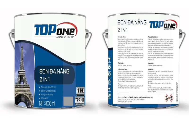 Sản phẩm TOP ONE cataloge.pdf — Công Ty CP XNK Công Nghiệp An Thành — MST 0315542408