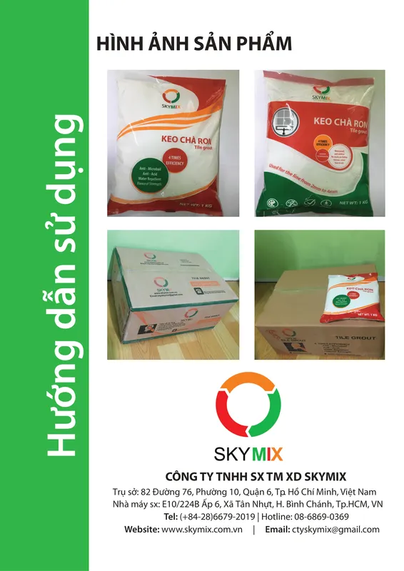 Sản phẩm 023932790317562 — Công Ty TNHH Sản Xuất Thương Mại Xây Dựng ROBMIX — MST 0315547879