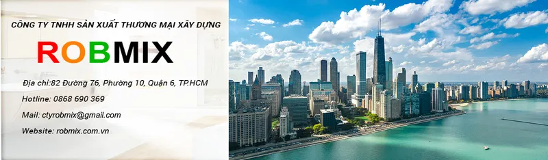 Sản phẩm 064396526890918 — Công Ty TNHH Sản Xuất Thương Mại Xây Dựng ROBMIX — MST 0315547879