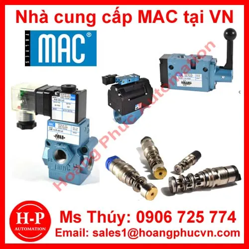 Sản phẩm Dai ly cung cap Van dien tu MAC tai viet nam — Công Ty TNHH Tự Động Hóa Hoàng Phúc — MST 0315555598