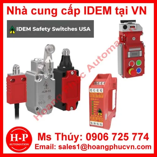 Sản phẩm Dai ly phan phoi Cong tac an toan IDEM tai viet nam — Công Ty TNHH Tự Động Hóa Hoàng Phúc — MST 0315555598