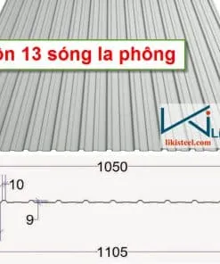 Sản phẩm bao gia ton 13 song la phong 247x296 — Công Ty TNHH Liki Steel — MST 0315558119
