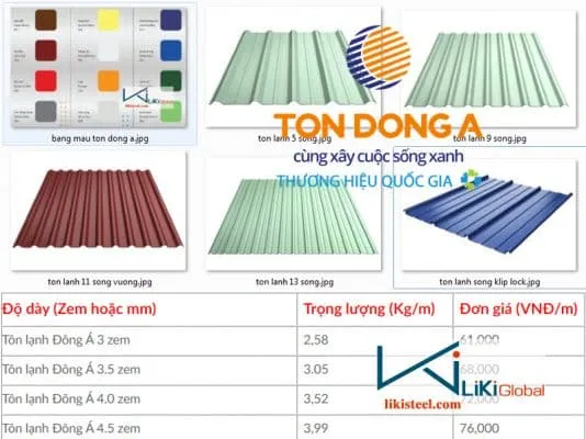 Sản phẩm bao gia ton dong a 534x400 — Công Ty TNHH Liki Steel — MST 0315558119