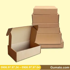 Sản phẩm thung carton my pham — Bao Bì Gumato - Công Ty TNHH Sản Xuất Thương Mại Gumato — MST 0315567106