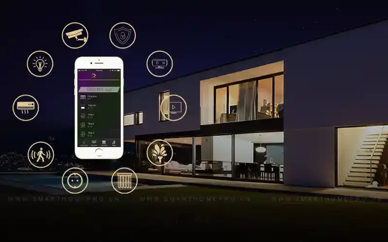 Sản phẩm smarthomepro tien nghi nha thong minh — Công Ty TNHH Đầu Tư Sản Xuất - Thương Mại Và Phát Triển Công Nghệ Thiên Định — MST 0315569632