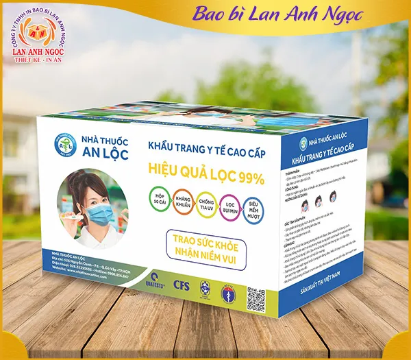 Sản phẩm Hop khau trang 2 — Công Ty TNHH In Bao Bì Lan Anh Ngọc — MST 0315572025