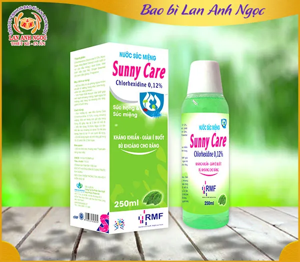 Sản phẩm Nuoc suc mieng — Công Ty TNHH In Bao Bì Lan Anh Ngọc — MST 0315572025