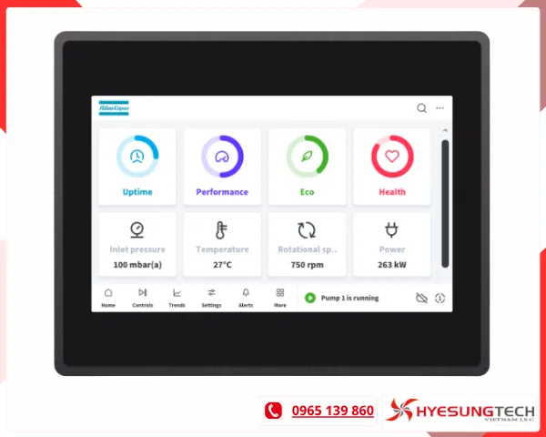 Sản phẩm thong so man hinh bom hut chan khong — Công Ty CP Hyesungtech Viet Nam — MST 0315572360