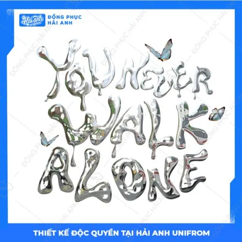 Sản phẩm mau hinh in gothic you never walk alone 500x500 — Chi Nhánh Hồ Chí Minh - Công Ty Cổ Phần Xuất Nhập Khẩu May Hải Anh — MST 0315582249