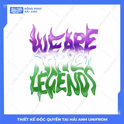 Sản phẩm mau hinh in isometric we are the legends 500x500 — Chi Nhánh Hồ Chí Minh - Công Ty Cổ Phần Xuất Nhập Khẩu May Hải Anh — MST 0315582249