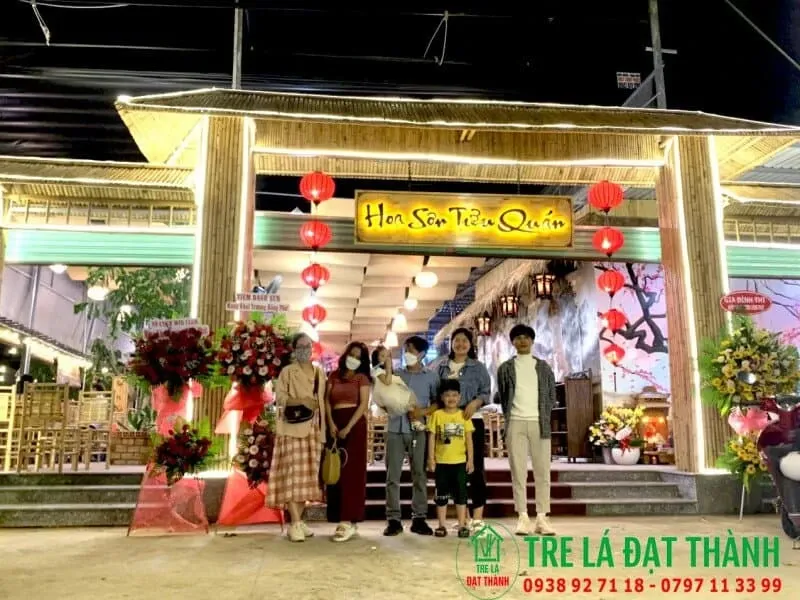 Sản phẩm 1665684627 thi cong tre truc quan an hoa son tuu quan — Công Ty TNHH Nội Thất Xây Dựng Thiên Hoàng Thành — MST 0315582961