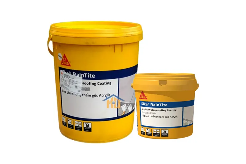 Sản phẩm Sika RainTite phu chong tham — Công Ty TNHH Thương Mại Dịch Vụ Và Đầu Tư XD Mạnh Quỳnh — MST 0315583482