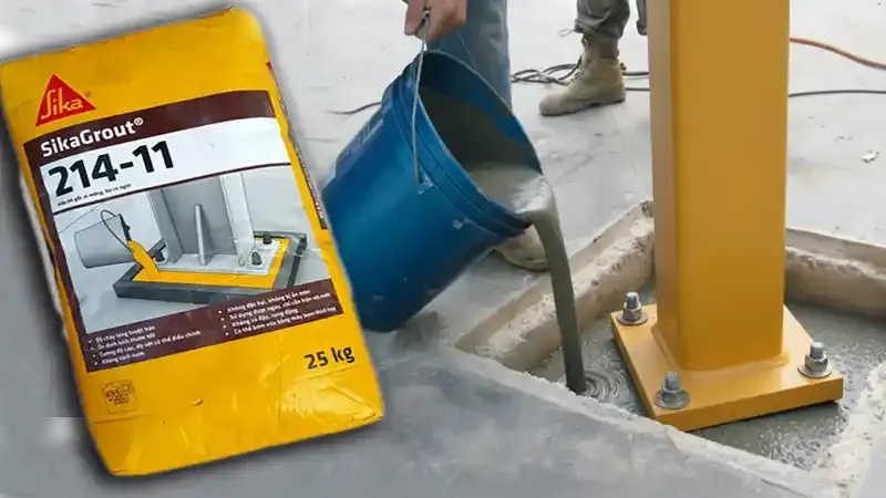 Sản phẩm Sika Grout 214 11 Da Nang Tai Shop Kim Chau Ha — Công Ty TNHH Thương Mại Dịch Vụ Và Đầu Tư XD Mạnh Quỳnh — MST 0315583482
