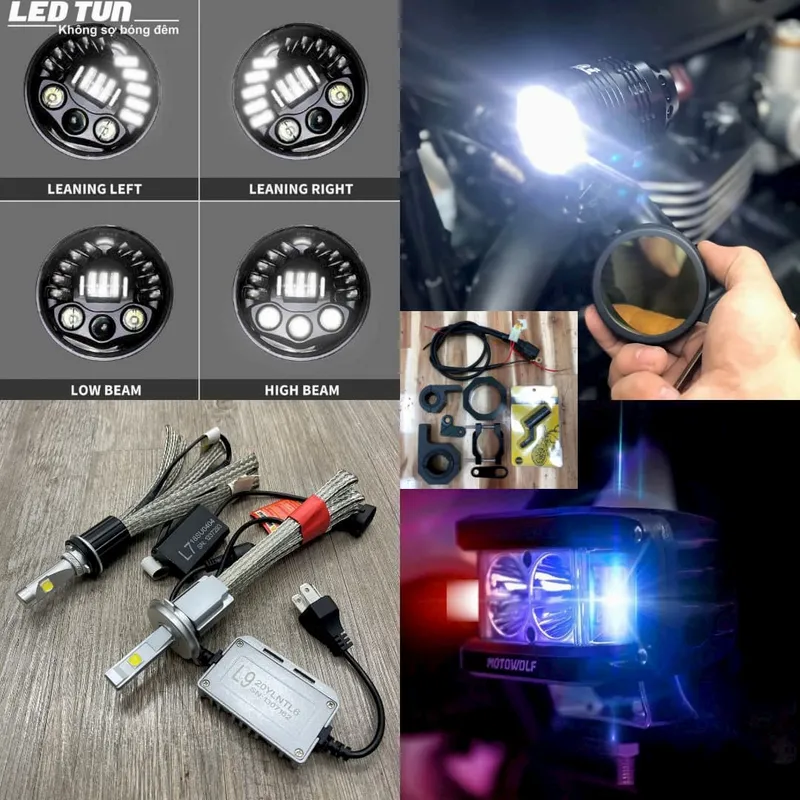 Sản phẩm den tro sang   den pha   den police 1607155400868 — Công Ty TNHH R.E.D Racing — MST 0315596361