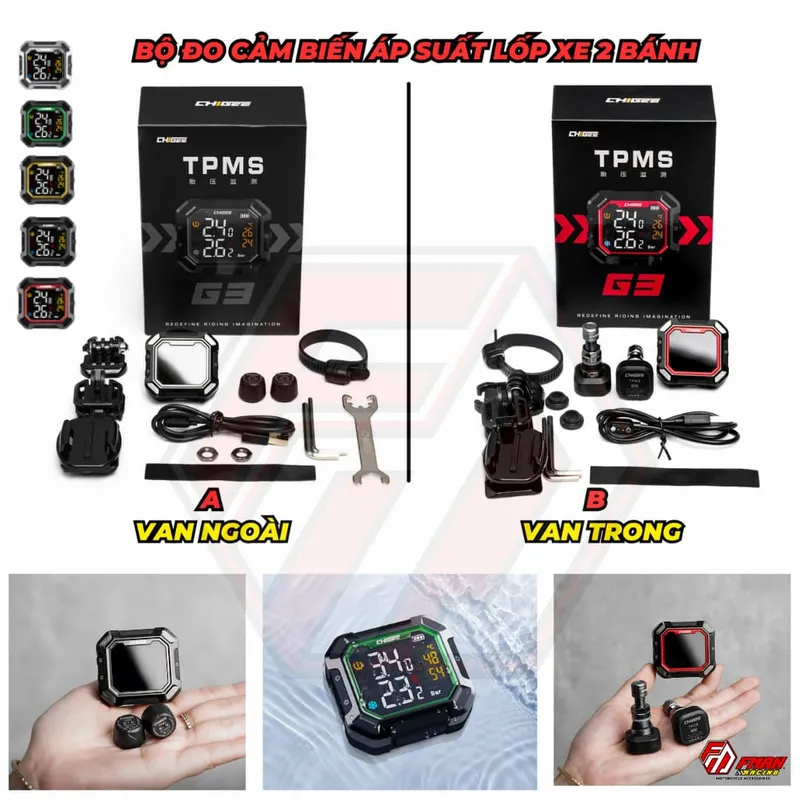 Sản phẩm dong ho canh bao ap suat lop chigee chinh hang 1 1695293150303 — Công Ty TNHH R.E.D Racing — MST 0315596361