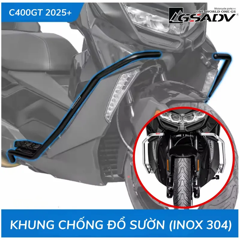 Sản phẩm khung chong do c400gt gsadv chinh hang 2025 1 1757055581689 — Công Ty TNHH R.E.D Racing — MST 0315596361
