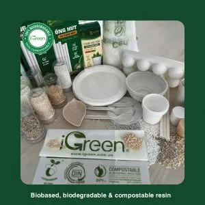 Sản phẩm compostable resin 300x300 — Công Ty CP Công Nghệ Phát Triển Igreen — MST 0315602745
