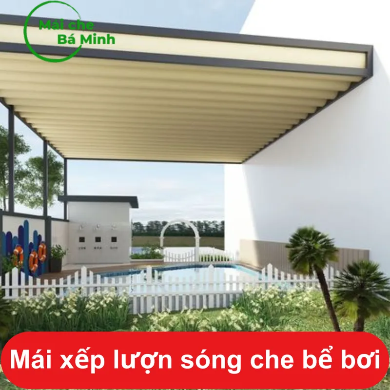 Sản phẩm mai xep luon song che be boi — Mái Che Bá Minh - Công Ty TNHH Cơ Khí Xây Dựng Bá Minh — MST 0315602939