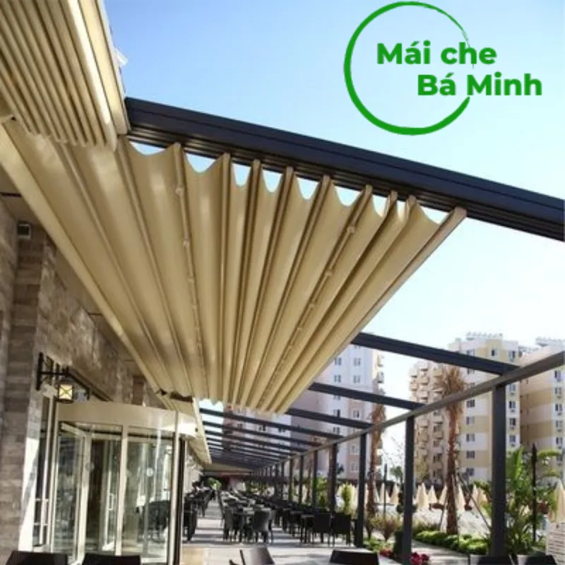 Sản phẩm mai bat xep 1 1 — Mái Che Bá Minh - Công Ty TNHH Cơ Khí Xây Dựng Bá Minh — MST 0315602939