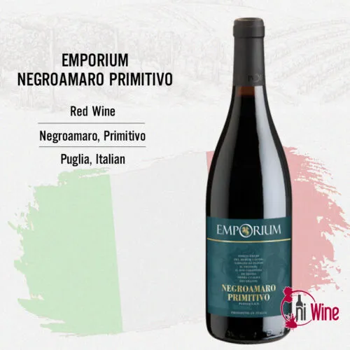 Sản phẩm emporium negroamaro primitivo 500x500 — Công Ty Cổ Phần Thương Mại Dịch Vụ Hi Wine — MST 0315603379
