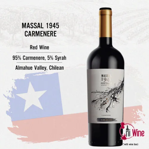 Sản phẩm massal 1945 carmenere 500x500 — Công Ty Cổ Phần Thương Mại Dịch Vụ Hi Wine — MST 0315603379
