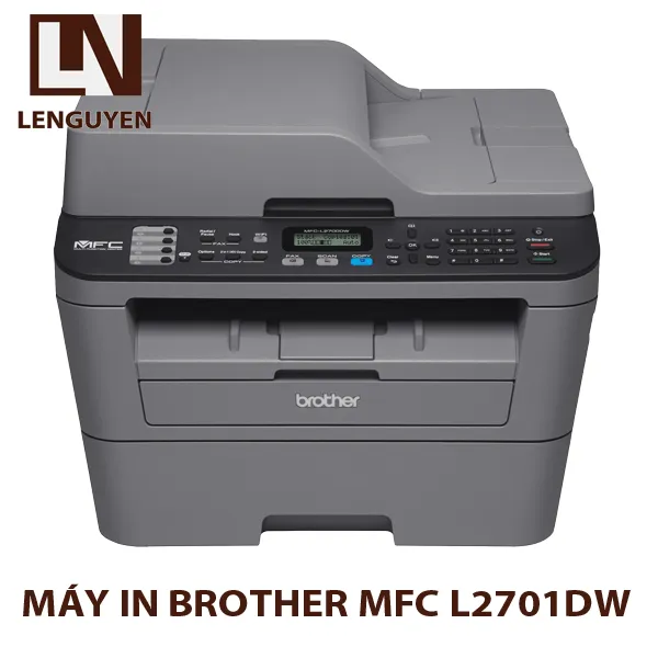 Sản phẩm BROTHER MFC L2701DW — Mực In Lê Nguyễn - Công Ty TNHH Thương Mại Tin Học Lê Nguyễn — MST 0315604742