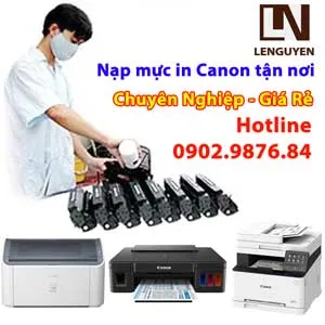 Sản phẩm nap muc may in canon — Mực In Lê Nguyễn - Công Ty TNHH Thương Mại Tin Học Lê Nguyễn — MST 0315604742