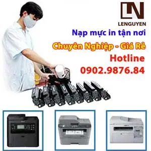 Sản phẩm nap muc may in — Mực In Lê Nguyễn - Công Ty TNHH Thương Mại Tin Học Lê Nguyễn — MST 0315604742