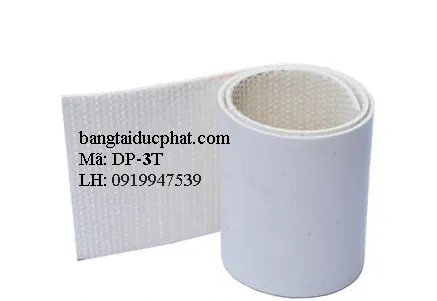 Sản phẩm bang tai pvc nganh thuc pham ma so DP 3T 1 — Băng Tải Đức Phát - Công Ty TNHH Đầu Tư Phát Triển Sản Xuất Thương Mại Đức Phát — MST 0315605739