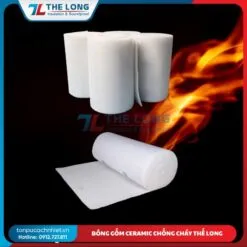 Sản phẩm bong gom ceramic chong chay the long 2 247x247 — Công Ty TNHH Xây Dựng Tấm Cách Âm Cách Nhiệt Thế Long — MST 0315606651