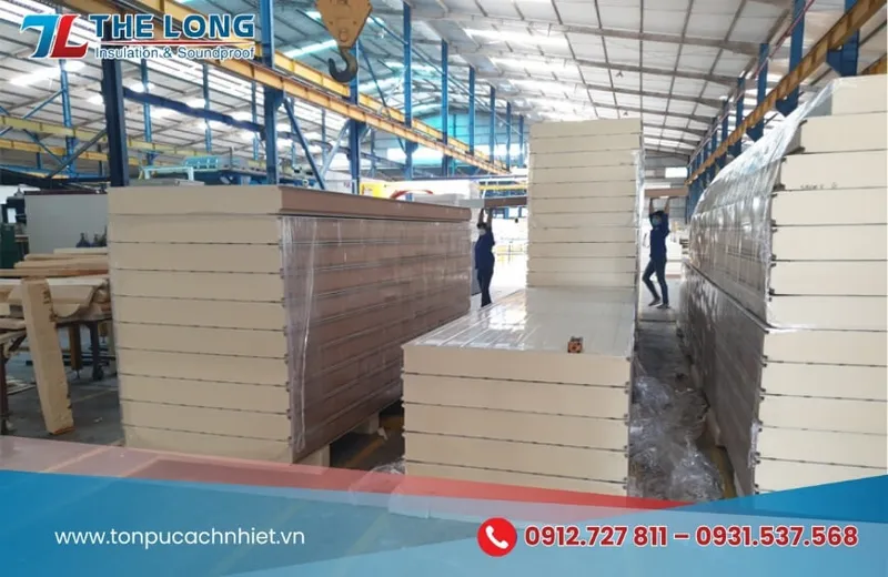 Sản phẩm tonpucachnhiet du an 2 — Công Ty TNHH Xây Dựng Tấm Cách Âm Cách Nhiệt Thế Long — MST 0315606651