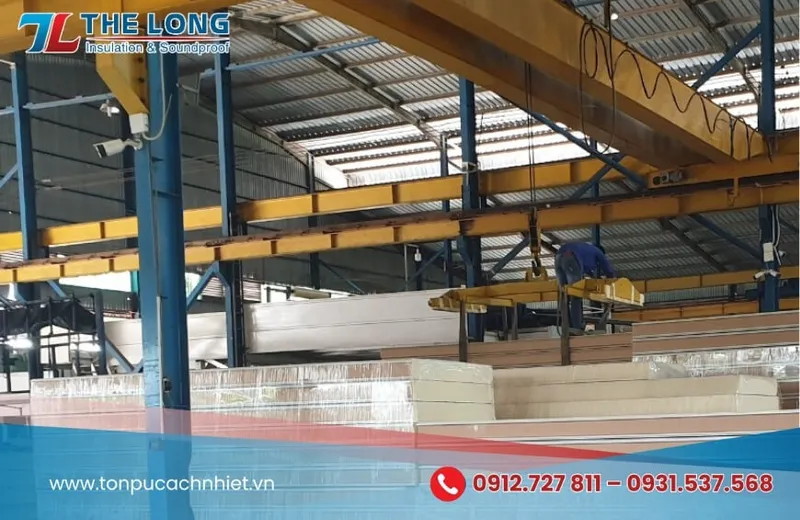 Sản phẩm tonpucachnhiet du an 3 — Công Ty TNHH Xây Dựng Tấm Cách Âm Cách Nhiệt Thế Long — MST 0315606651