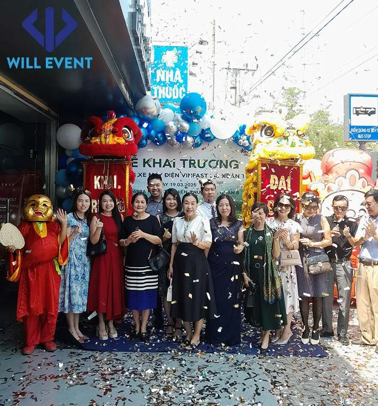 Sản phẩm to chuc khai truong cua hang vinfast lai xuan thinh 1 — Công Ty TNHH WILLGROUP — MST 0315613070