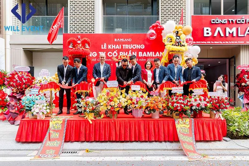 Sản phẩm to chuc le khai truong bat dong san bamland 1 — Công Ty TNHH WILLGROUP — MST 0315613070