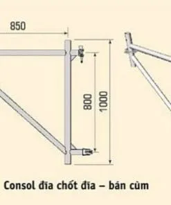 Sản phẩm chong console ringlock 247x296 — Giàn Giáo Xây Dựng Thiên Phú - Công Ty TNHH Cơ Khí Xây Dựng Thiên Phú — MST 0315614155