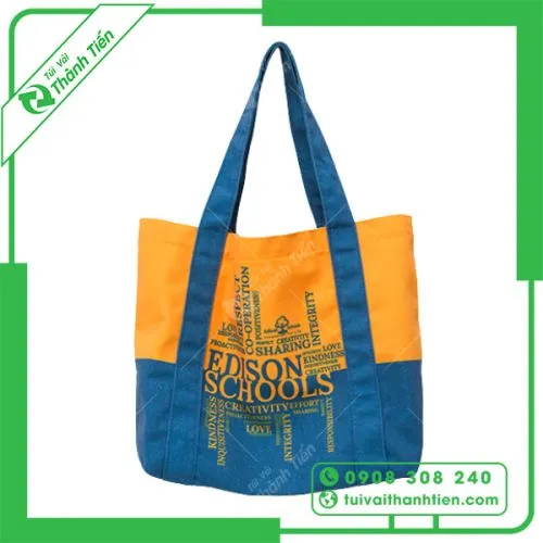 Sản phẩm tui tote di hoc 16 — Công Ty TNHH In ấn Bao Bì Thành Tiến — MST 0315619650