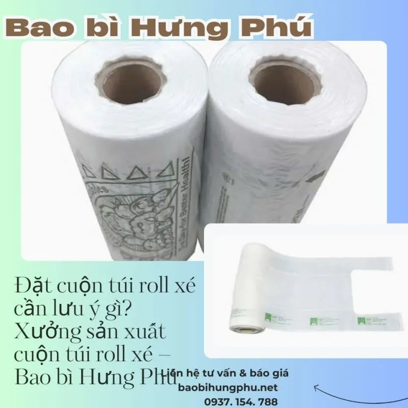 Sản phẩm dat cuon tui roll xe so luong lon can luu y gi xuong san xuat cuon tui roll xe bao bi hung phu — Bao Bì Hưng Phú - Công Ty TNHH Sản Xuất Và In ấn Bao Bì Hưng Phú — MST 0315623512