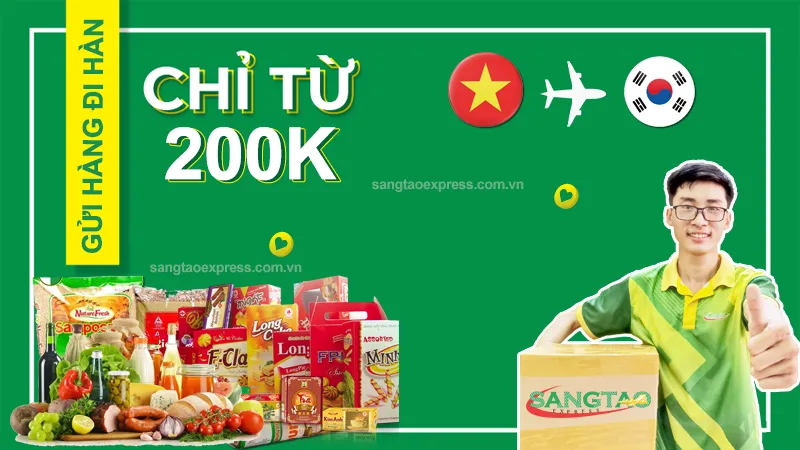 Sản phẩm gui hang tu viet nam sang han quoc — Công Ty TNHH Phát Triển Sáng Tạo — MST 0315626778