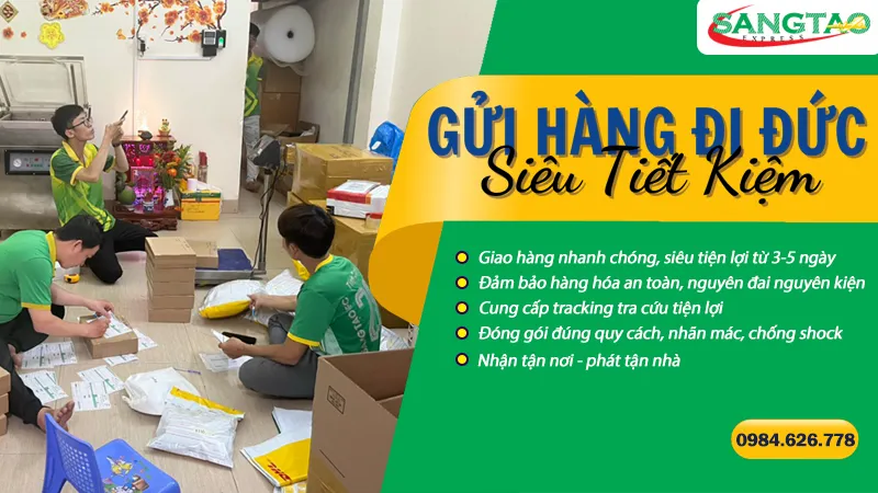 Sản phẩm Gui hang di duc — Công Ty TNHH Phát Triển Sáng Tạo — MST 0315626778