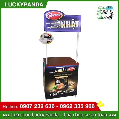 Sản phẩm quay ban hang — Kệ Quảng Cáo LUCKY PANDA - Công Ty TNHH LUCKY PANDA — MST 0315646950