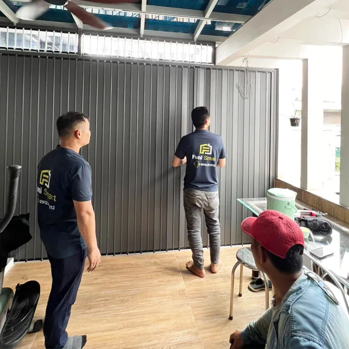 Sản phẩm cua nhom keo xep funismart chong trom — Công Ty TNHH FUNISMART — MST 0315653154
