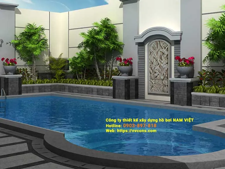 Sản phẩm mau thiet ke be boi gia dinh dang cap nhat — Công Ty TNHH Kiến Trúc Xây Dựng Và Dịch Vụ Nam Việt — MST 0315664477