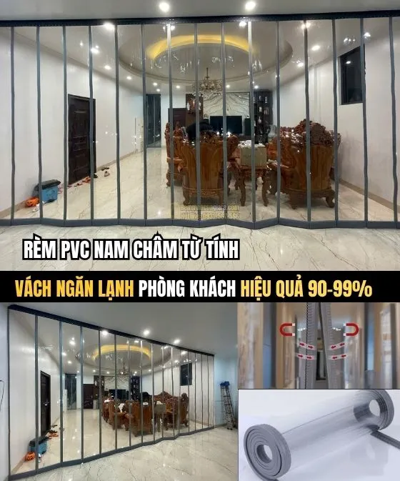 Sản phẩm Rem pvc nam cham tu tinh ngan lanh_ 28 06 2025 11 41 27 — Rèm Màn Cửa Phong Vũ - Công Ty TNHH SX - DV - TM Phong Vũ — MST 0315667703